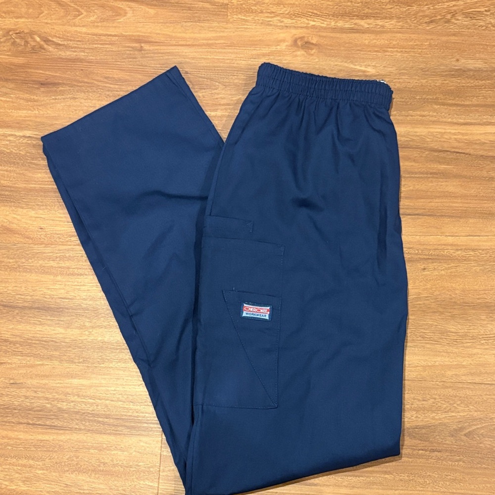 Cherokee Women's Navy Cargo Pants